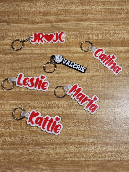 Llaveros personalizados / Custom Name Keychains - Kat Diversities