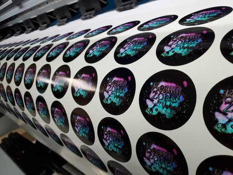 Stickers 1" Waterproof