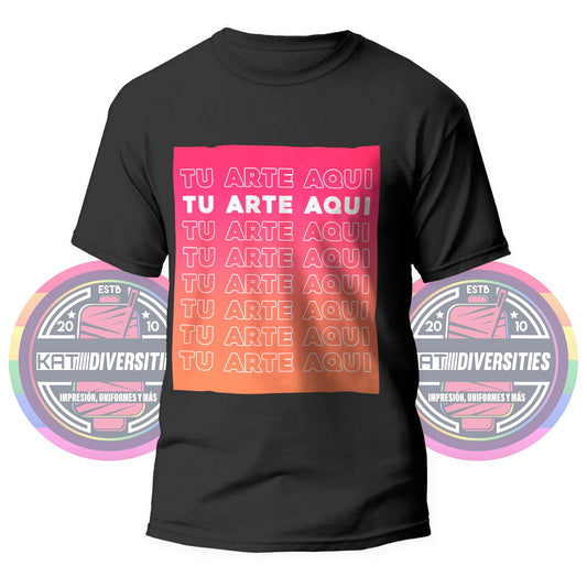 Camiseta Personalizada con Arte Estampado - Kat Diversities